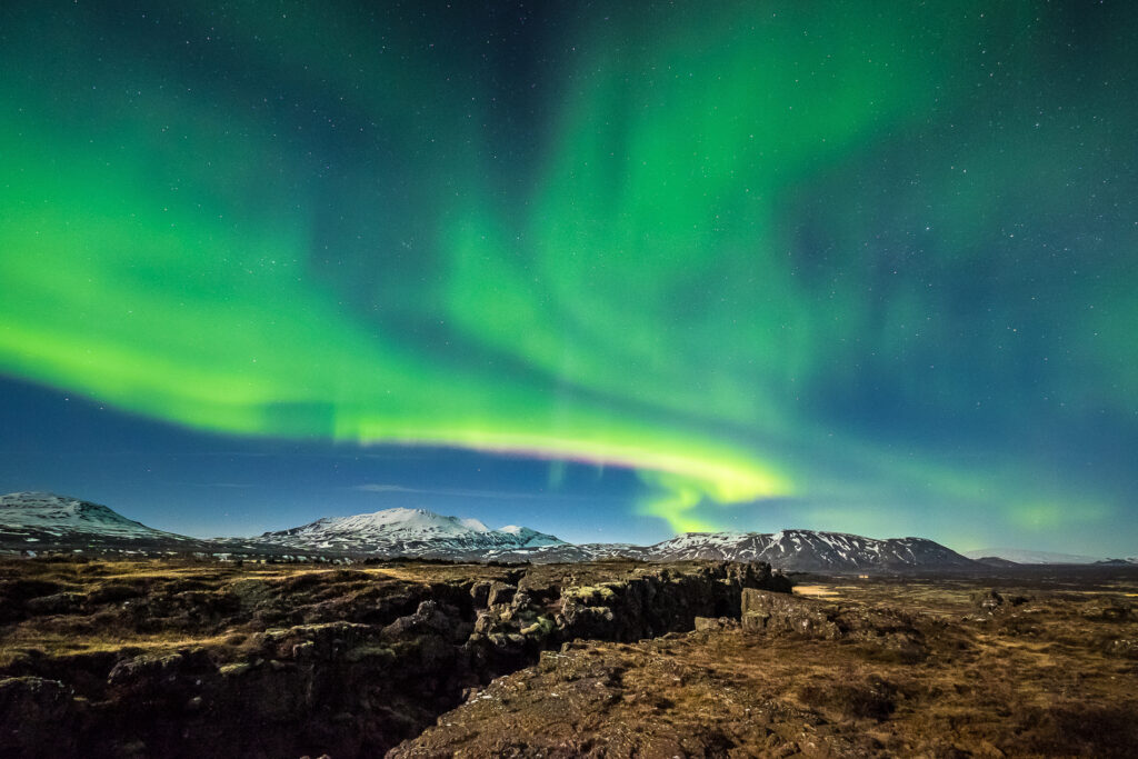 I luoghi migliori per ammirare l’aurora boreale in Islanda